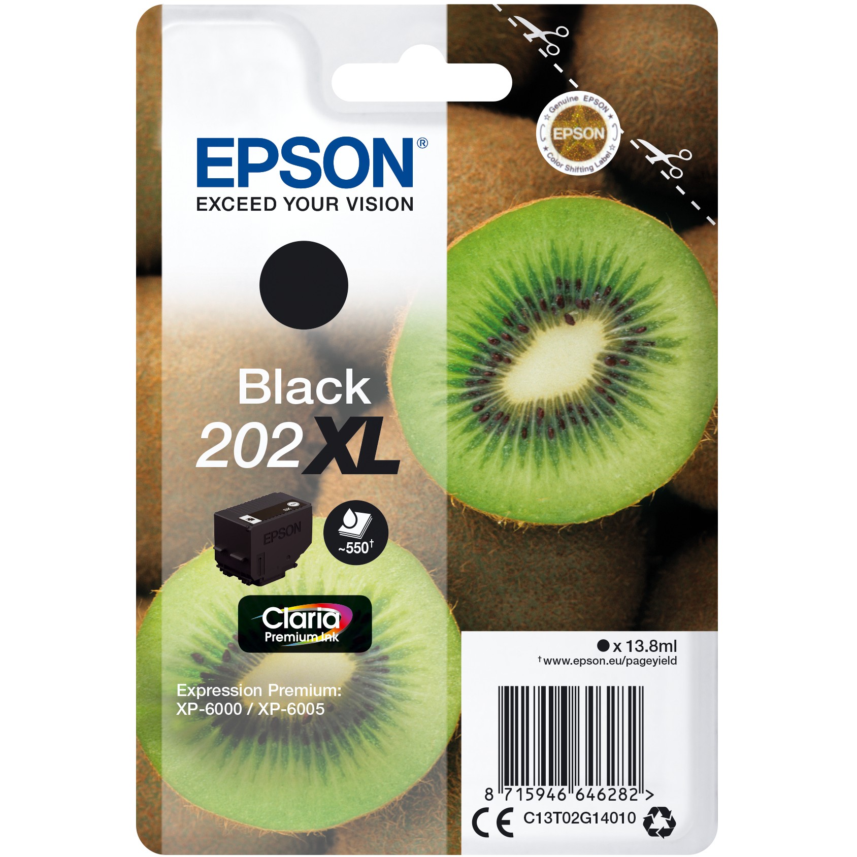 Toner EPSON 202 C13T02G14010 crna boja
