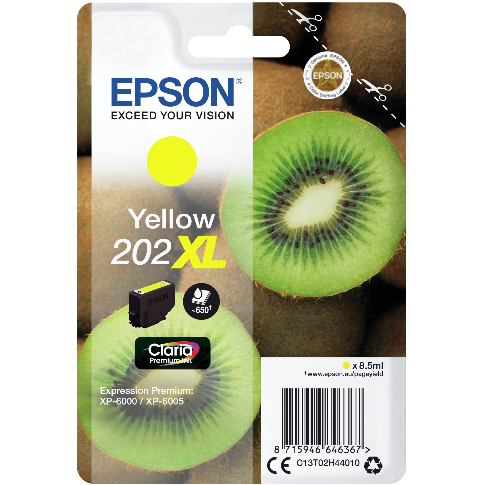 Toner EPSON 202 C13T02H44010 žuta boja-1