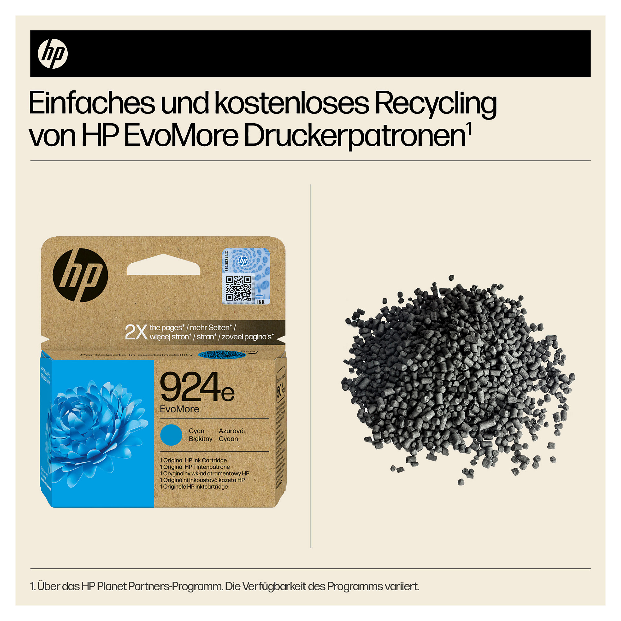 Toner HP 924e EvoMore Cyan Original Ink Cartridge-5