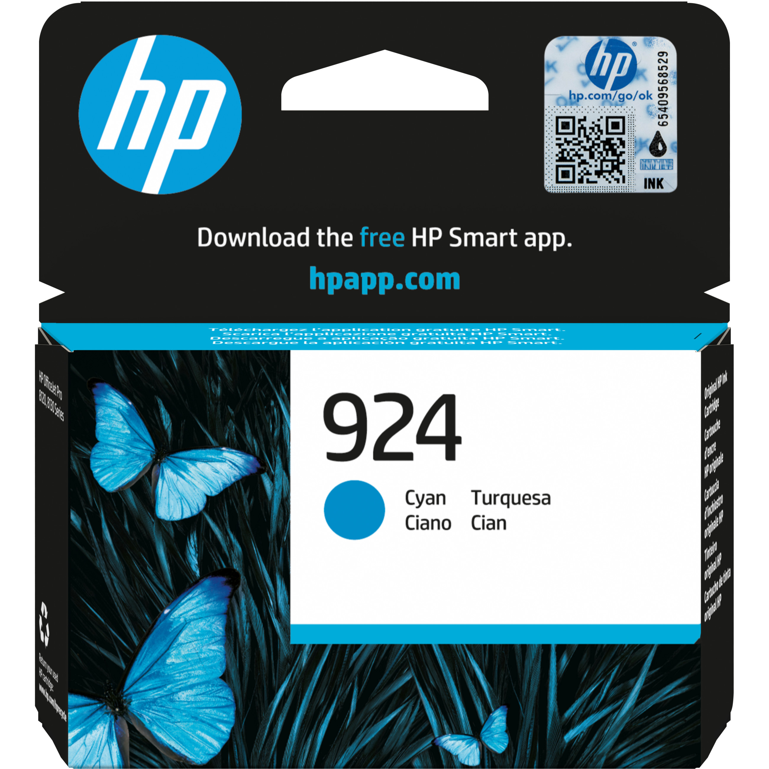 Toner HP 924 CYAN ORIGINAL INK
