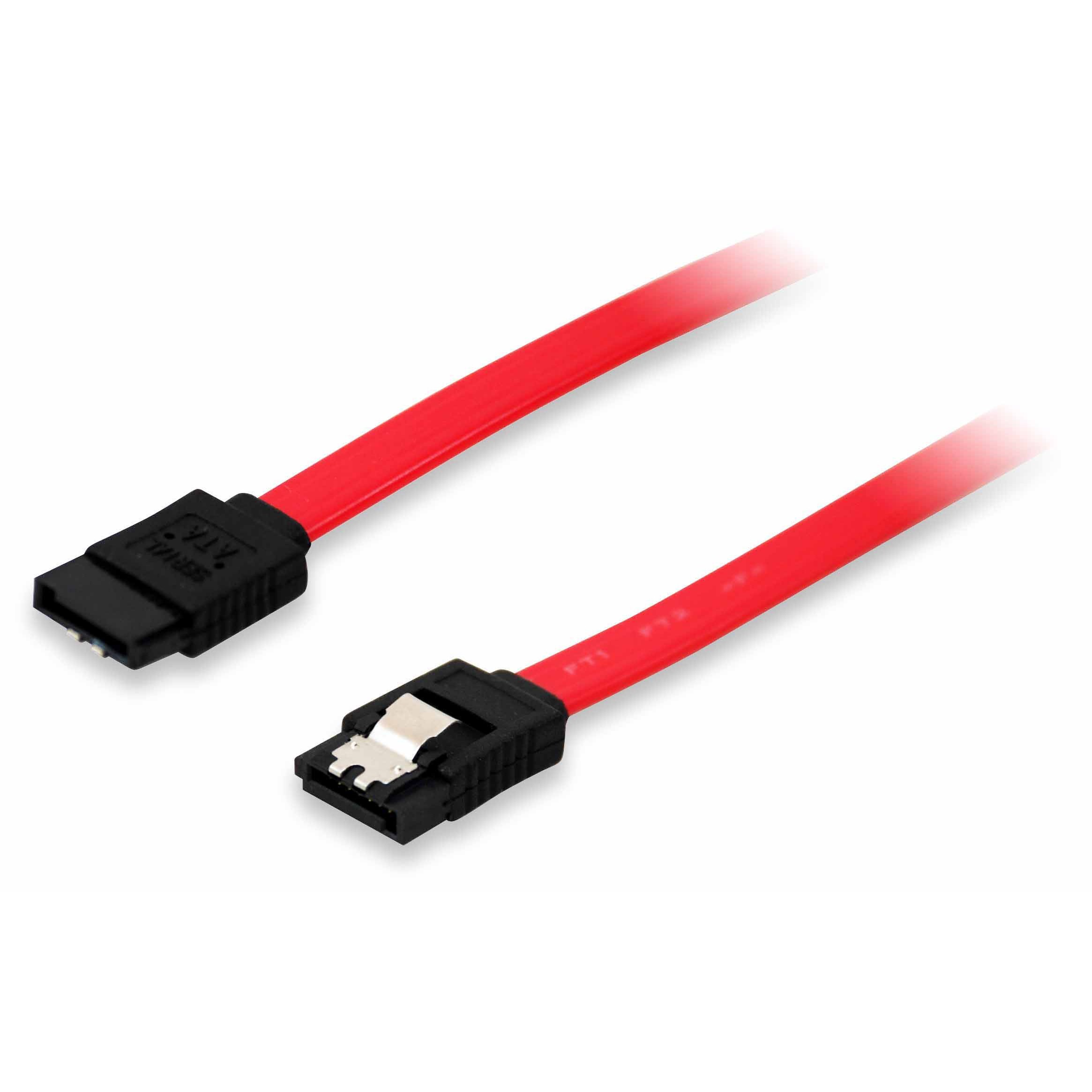 Equip SATA-Kabel SATA -> SATA St/St 0.50m mit Riegel Polybeutel-0