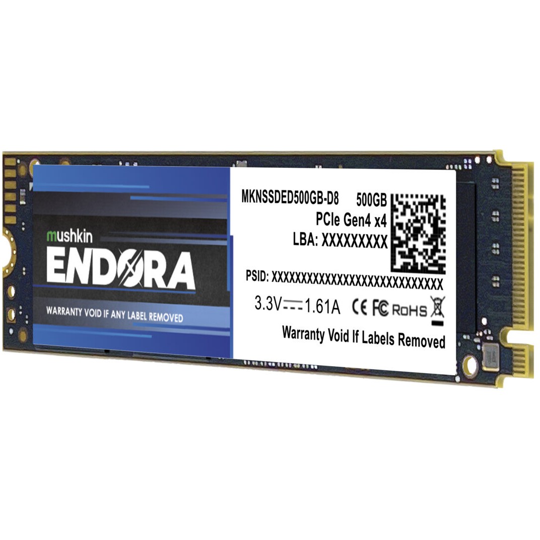 SSD disk MUSHKIN Endora (500GB, M.2 2280, NVMe PCIe 4.0, 3500/2100 MB/s)-2