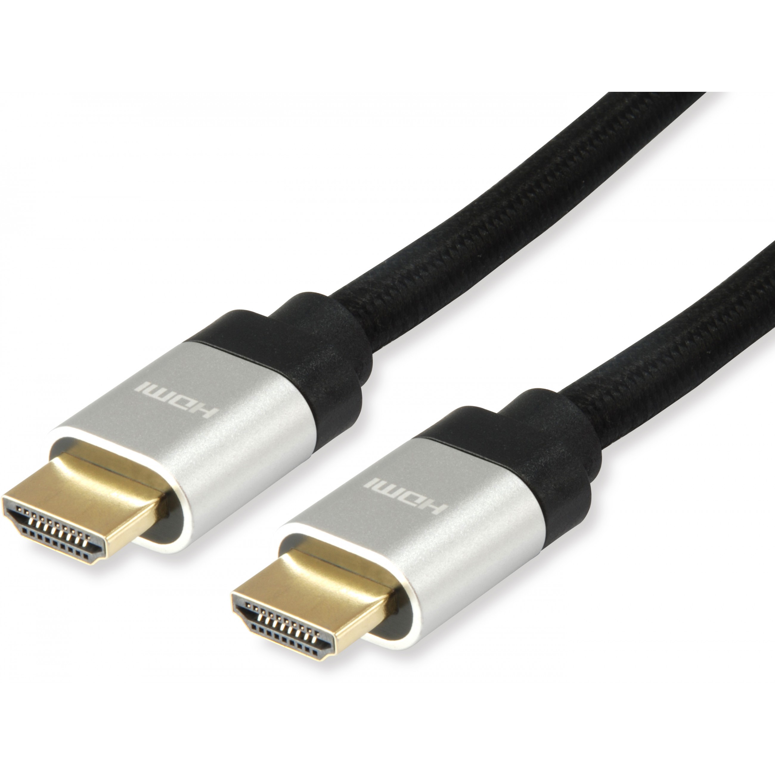 Kabel HDMI EQUIP UHS E.Gewebe 2.1 A-A St/St 2.0m 8K60Hz HDR crna boja
