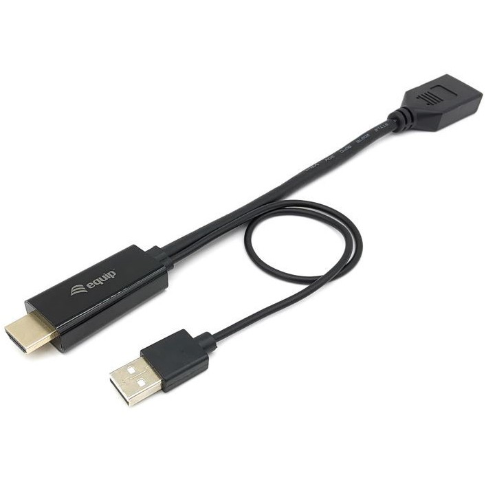 Adapter EQUIP HDMI Displayport St/Bu 0.15m 4K/60Hz-1