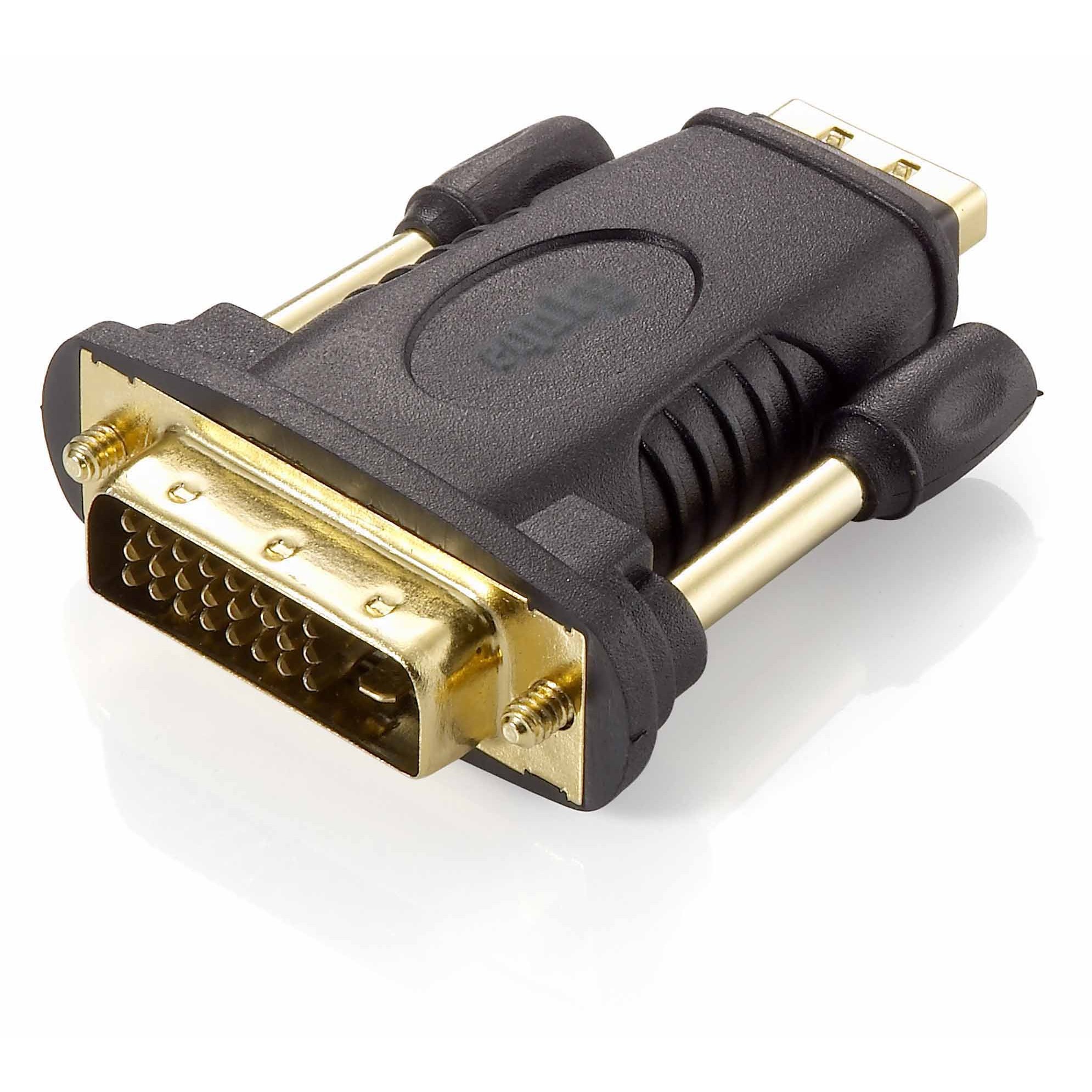 Adapter EQUIP HDMI A-DVI(24+1) Bu/St 1920 x 1200