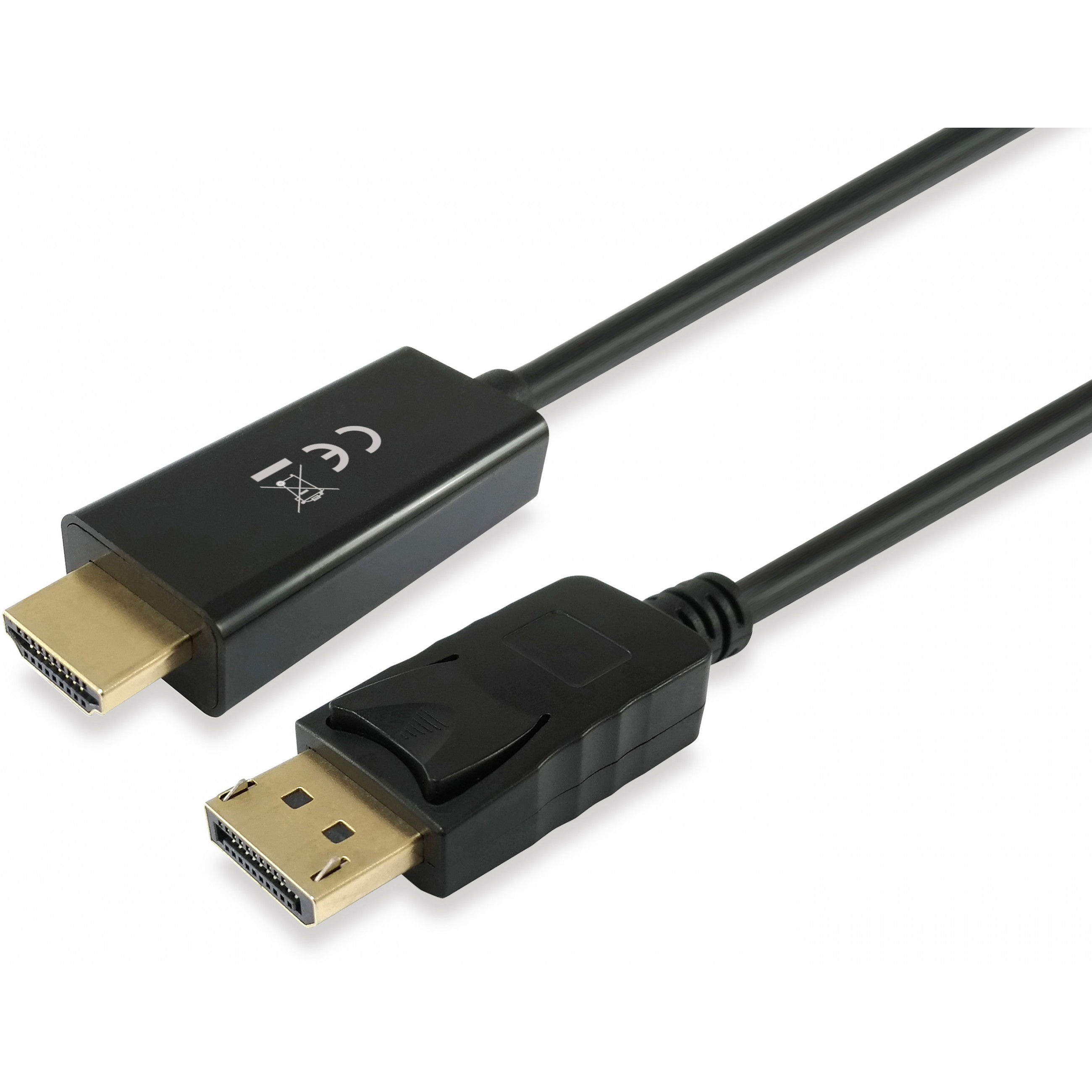 Kabel EQUIP Displayport HDMI St/St 3.0m 4K/30Hz crna boja-0