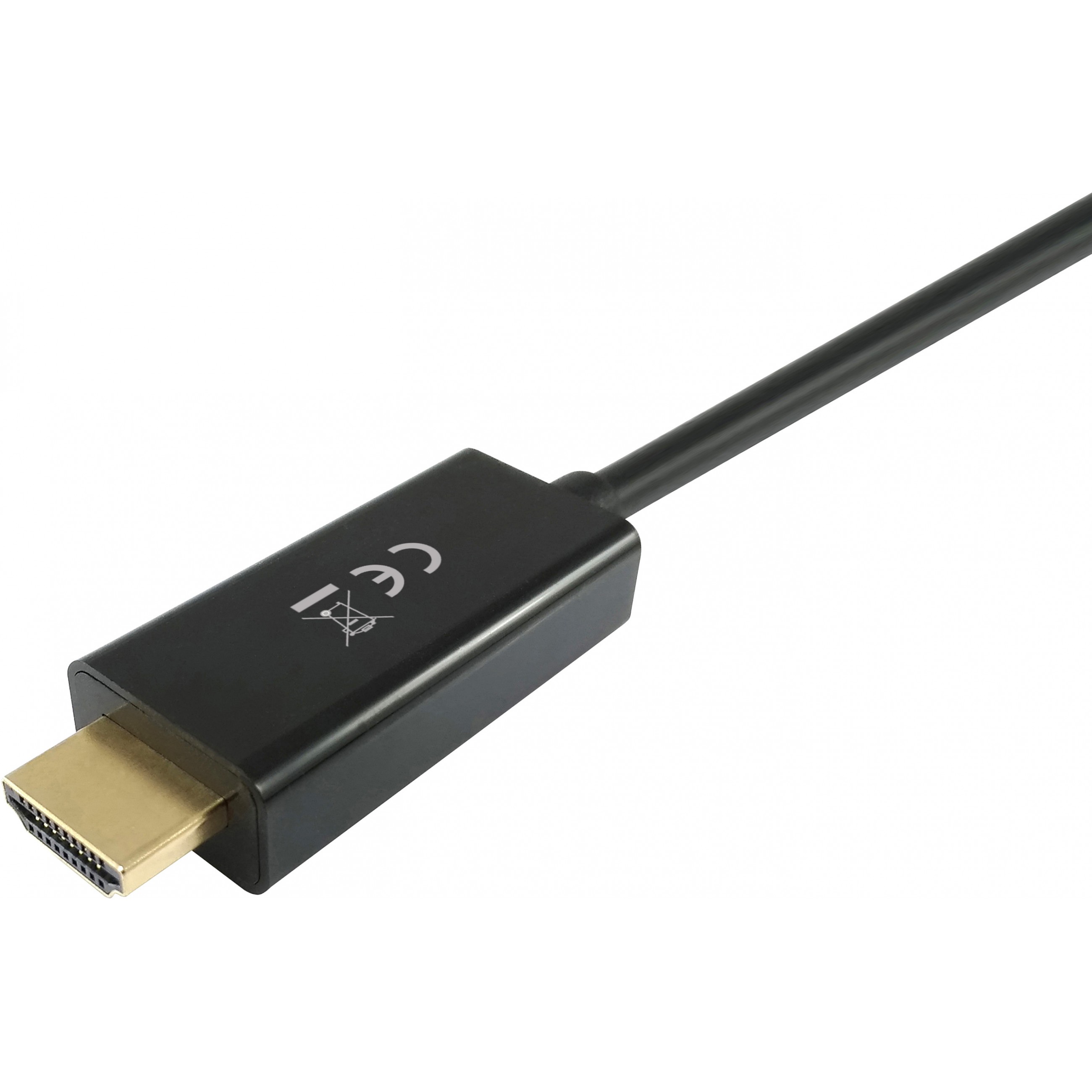 Kabel EQUIP Displayport HDMI St/St 3.0m 4K/30Hz crna boja-2