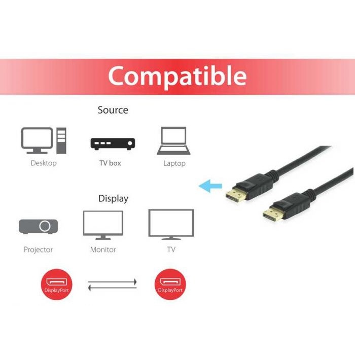 Kabel Equip DisplayPort 1.4 St/St 5.00m 8K/60Hz komp.HDCP crna boja-3