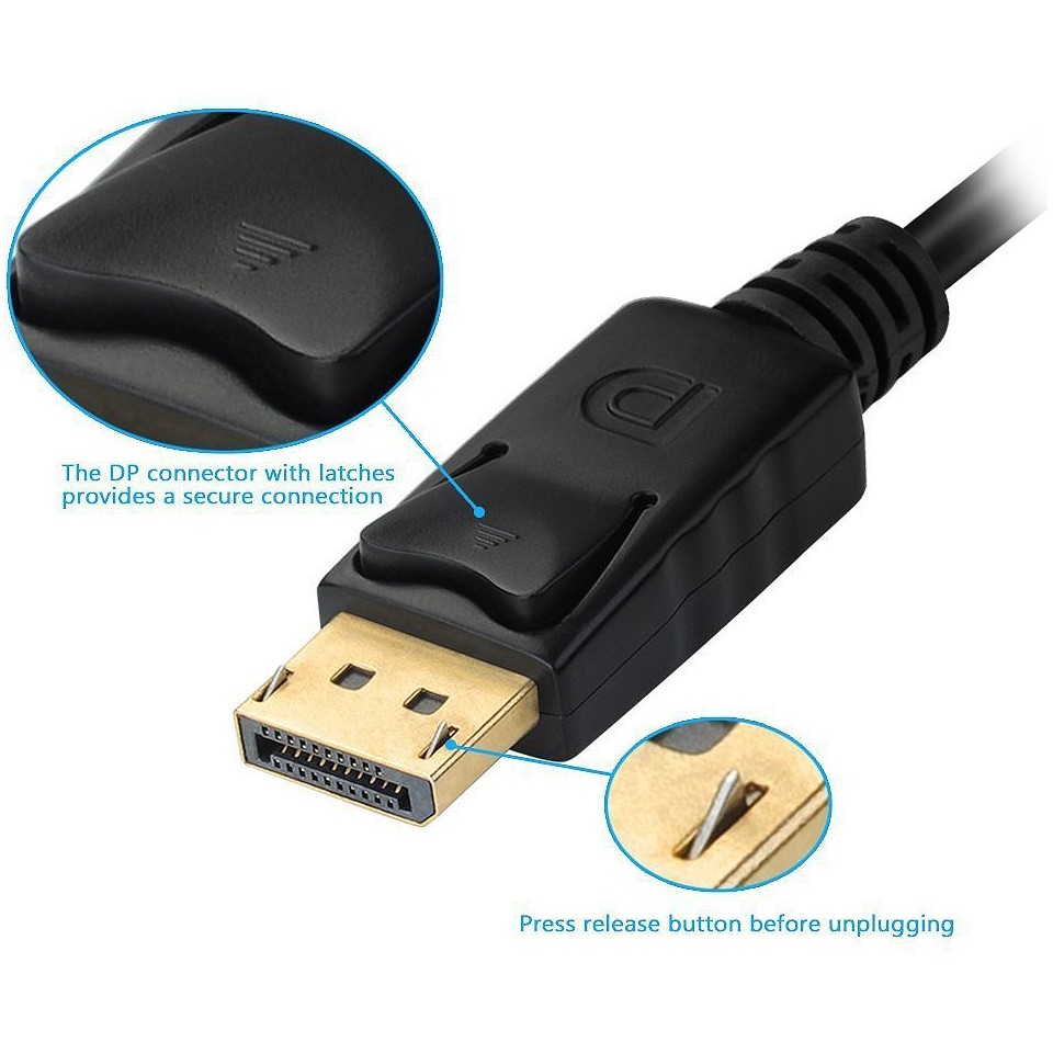 Adapter → EQUIP → Displayport->HDMI/VGA/DVI St/Bu crna boja-1