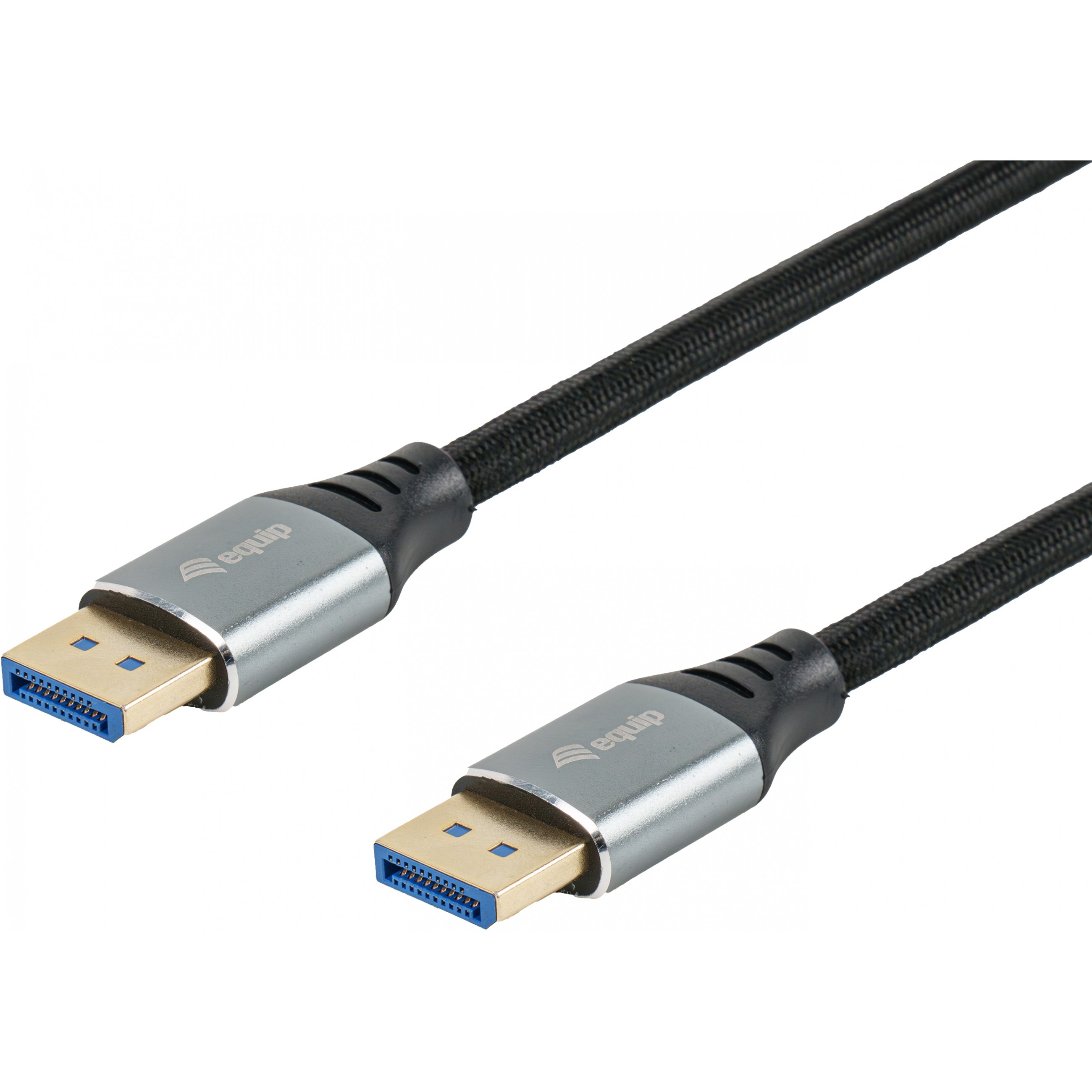Kabel DisplayPort 2.1 EQUIP 2.00m 16K/60Hz komp.HDCP Alum. gr-0