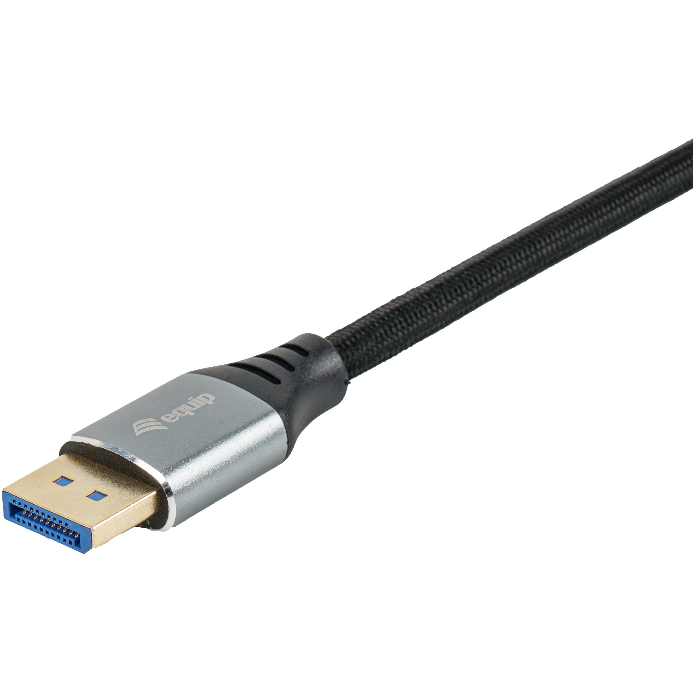 Kabel DisplayPort 2.1 EQUIP 2.00m 16K/60Hz komp.HDCP Alum. gr-2