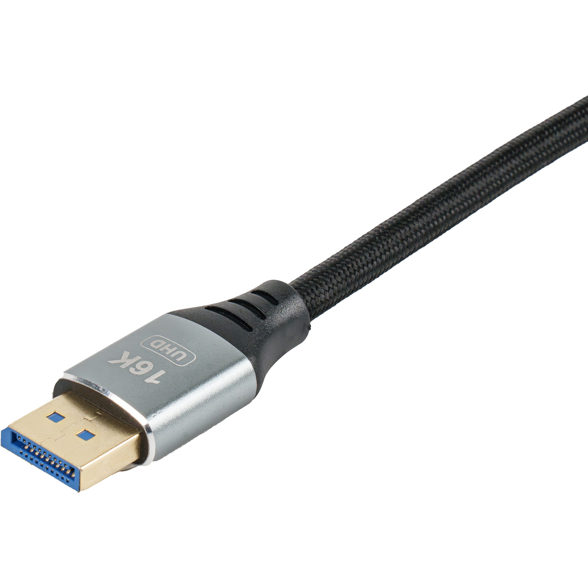 Kabel DisplayPort 2.1 EQUIP 2.00m 16K/60Hz komp.HDCP Alum. gr-3