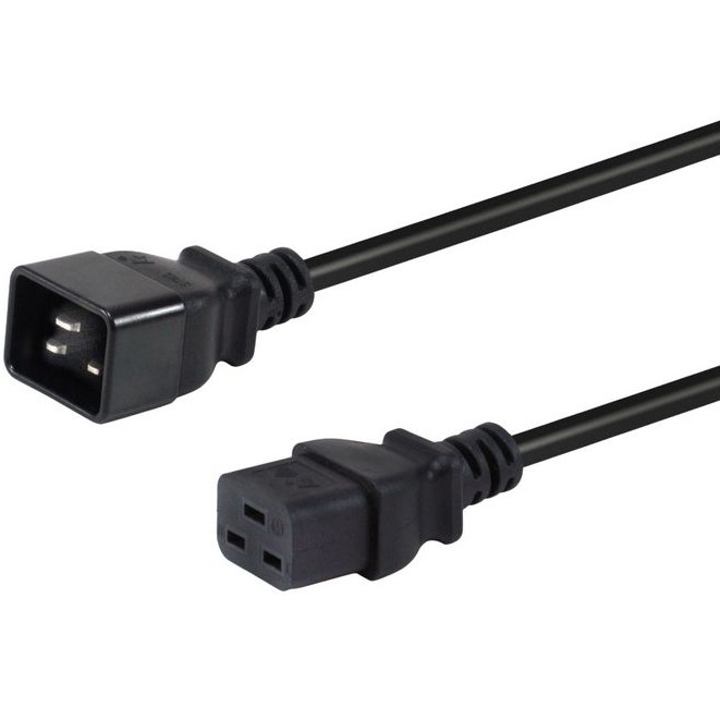 Kabel EQUIP Netzkabel Anschl. C20 -> C19 3.00m crna boja-0