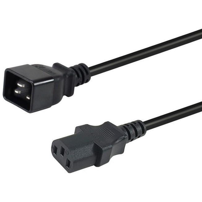 Kabel EQUIP Netzkabel Anschl. C20 -> C13 1.80m crna boja