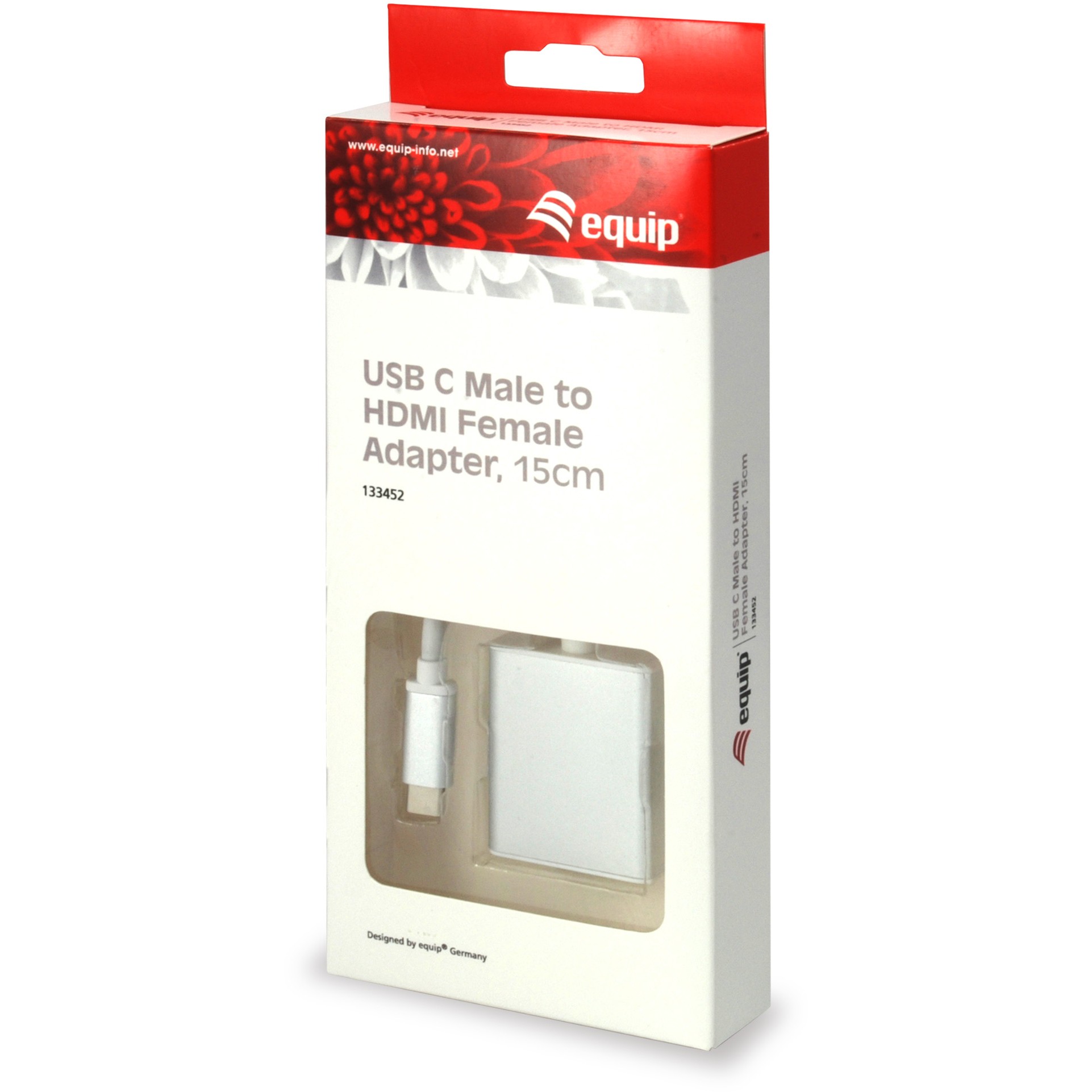 Adapter Equip USB-C -> HDMI 4K30Hz 0.15m-3