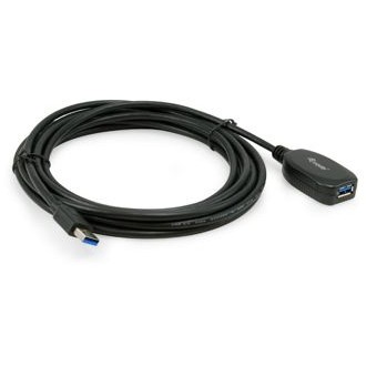 Kabel EQUIP USB-A 3.0 → A Verl. St/Bu 5.00m 5Gbps akt.sw-0
