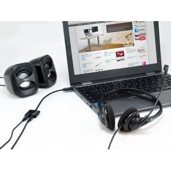 Adapter EQUIP USB-C -> Audio DAC 2x3Pin 3.5mm St/Bu 0.15m-3