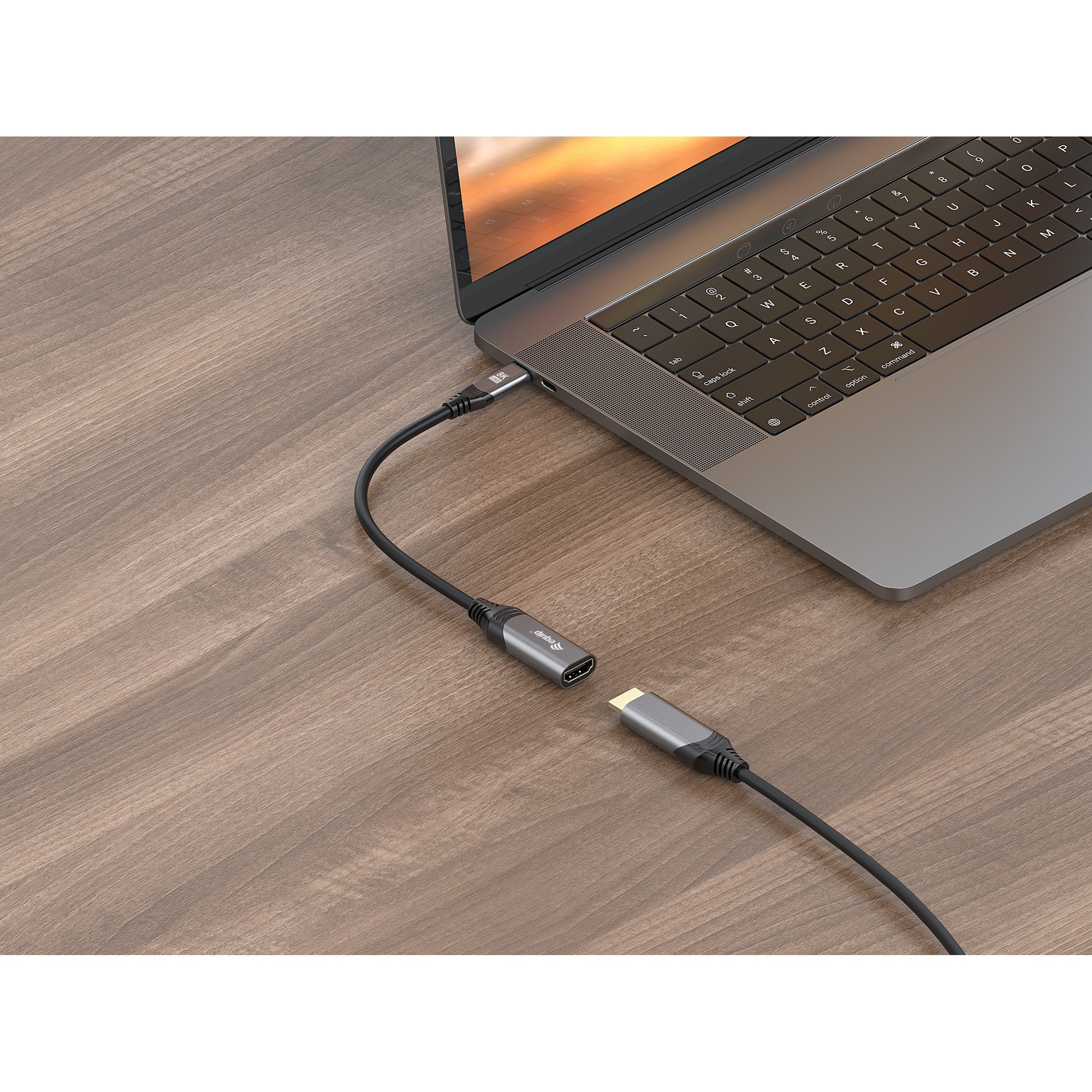 Adapter EQUIP USB-C -> HDMI 2.1 8K60Hz 0.15m-2