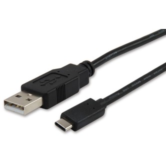 Kabel USB-A 2.0 -> C EQUIP 1.00m 3A 480Mbps-0