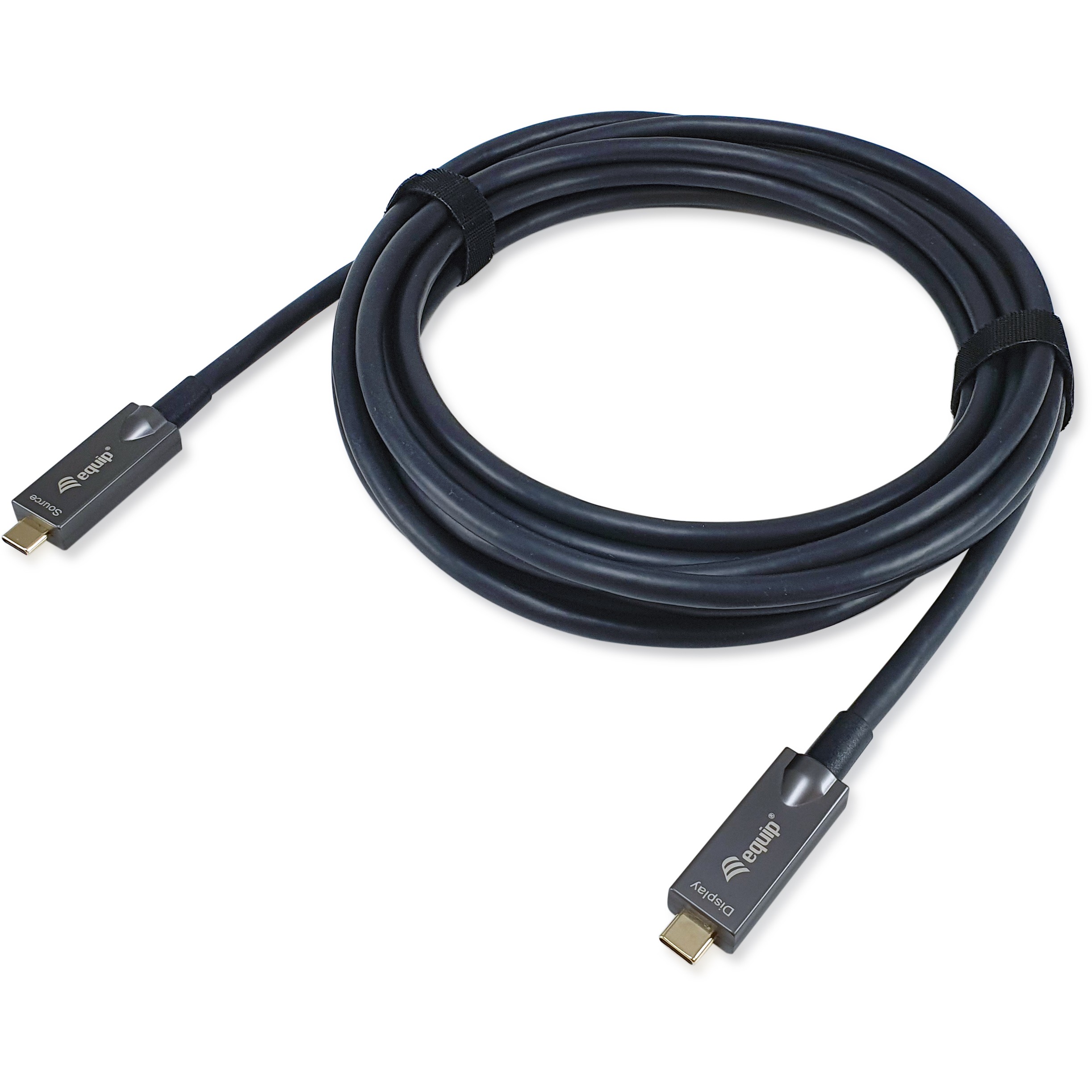 Kabel USB-C EQUIP 3.2 -> C St/St 5.00m 3A 4K/60Hz crna boja-1