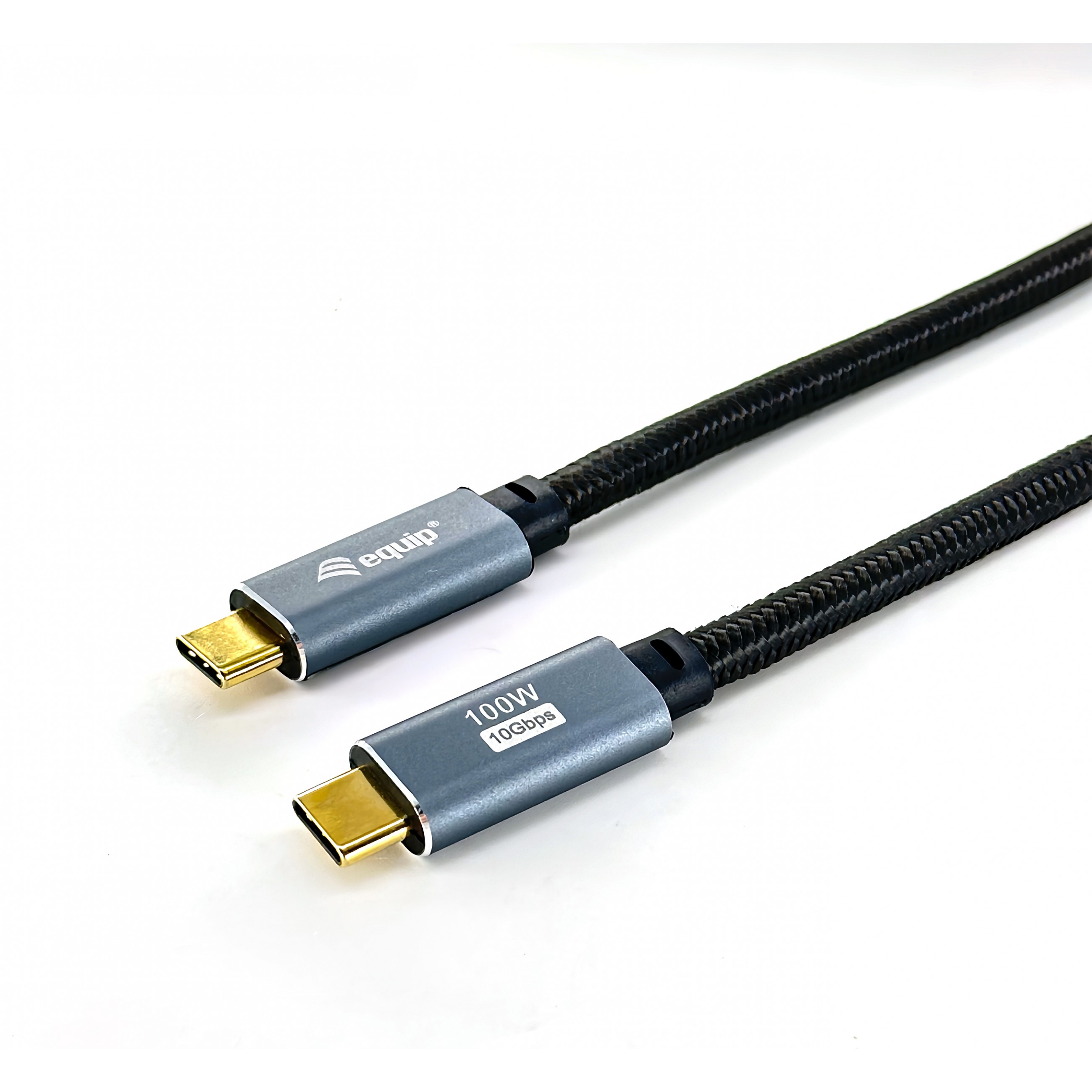 Kabel USB-C EQUIP 3.2 -> C St/St 2.00m 5A 4K/60Hz crna boja-1