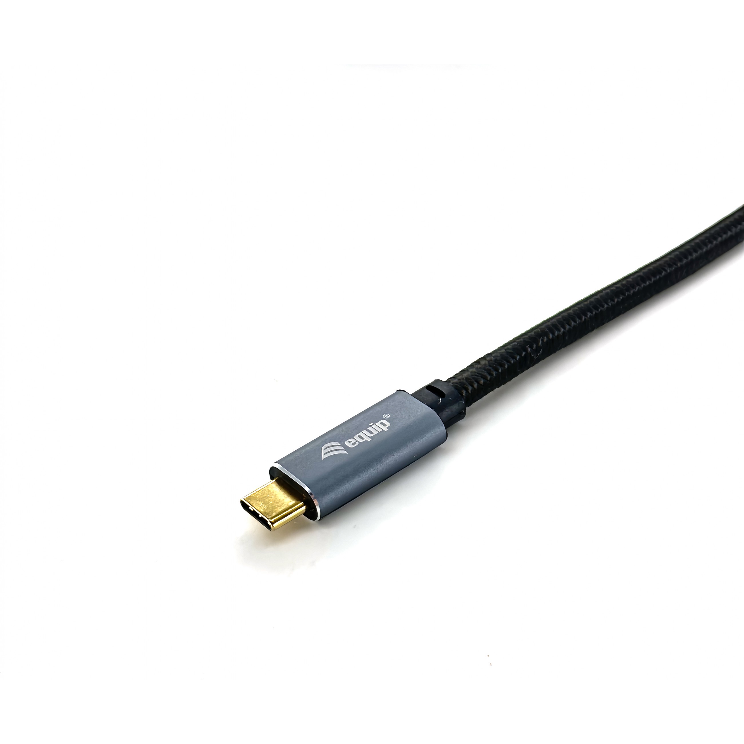 Kabel USB-C EQUIP 3.2 -> C St/St 2.00m 5A 4K/60Hz crna boja-2