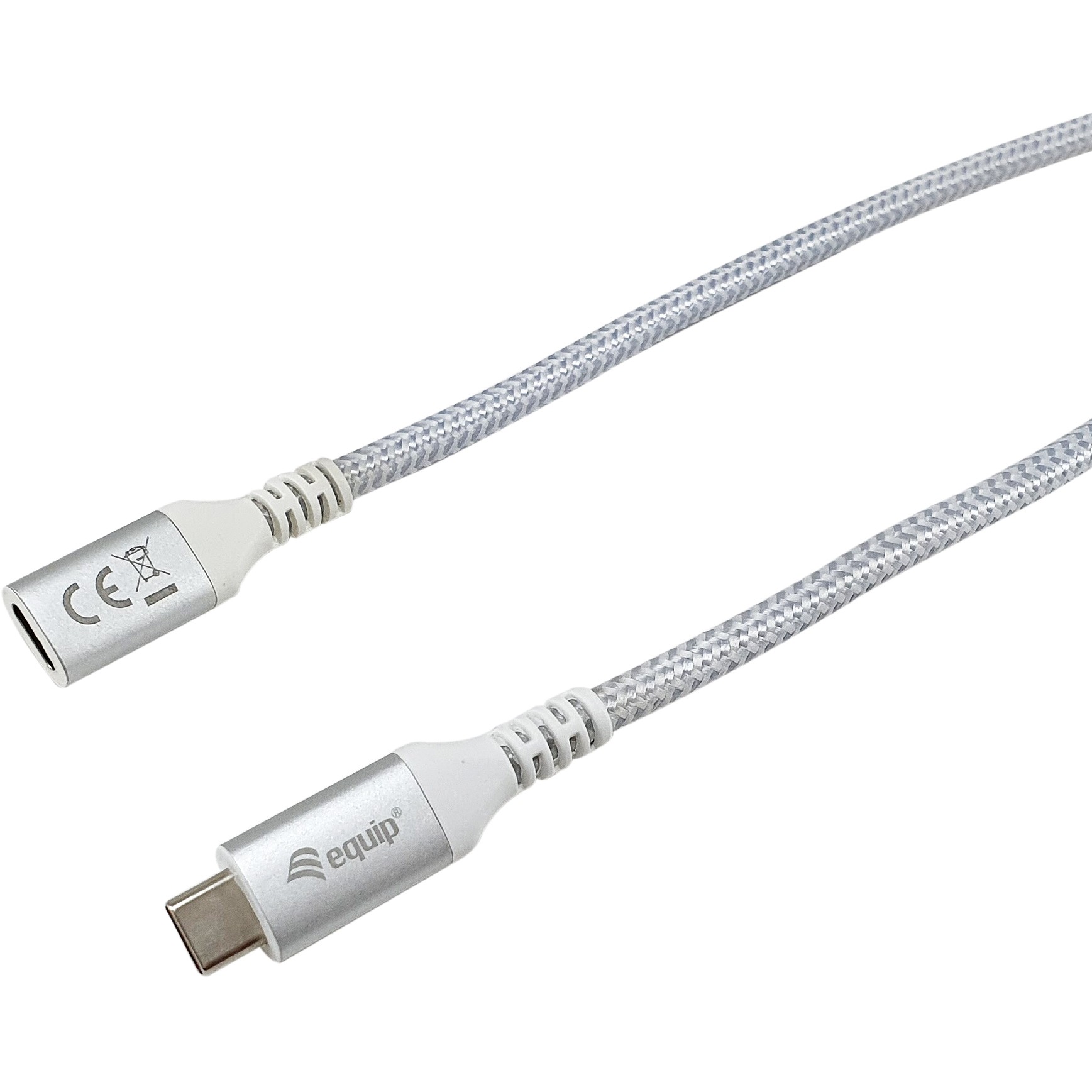 Kabel USB-C EQUIP 3.2 -> C Verl. St/Bu 1.00m 5A 4K/60Hz ws-1
