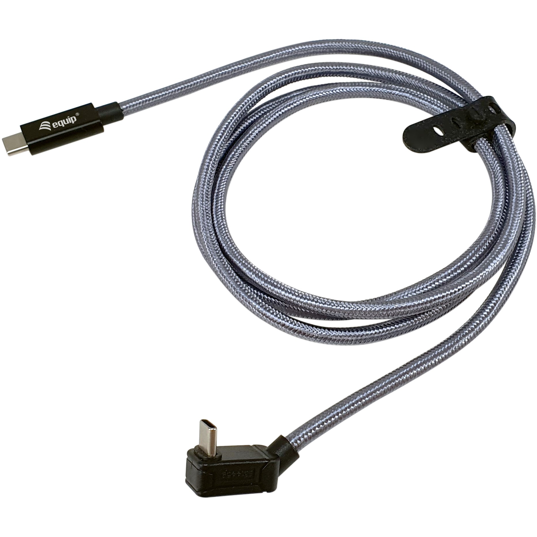Kabel USB-C 3.0 -> C EQUIP 2.00m 5A 4K/60Hz crna boja