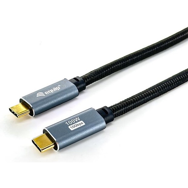 Kabel USB-C EQUIP 3.2 -> C St/St 3.00m 5A 4K/60Hz-0