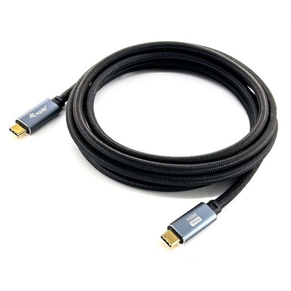 Kabel USB-C EQUIP 3.2 -> C St/St 3.00m 5A 4K/60Hz-1