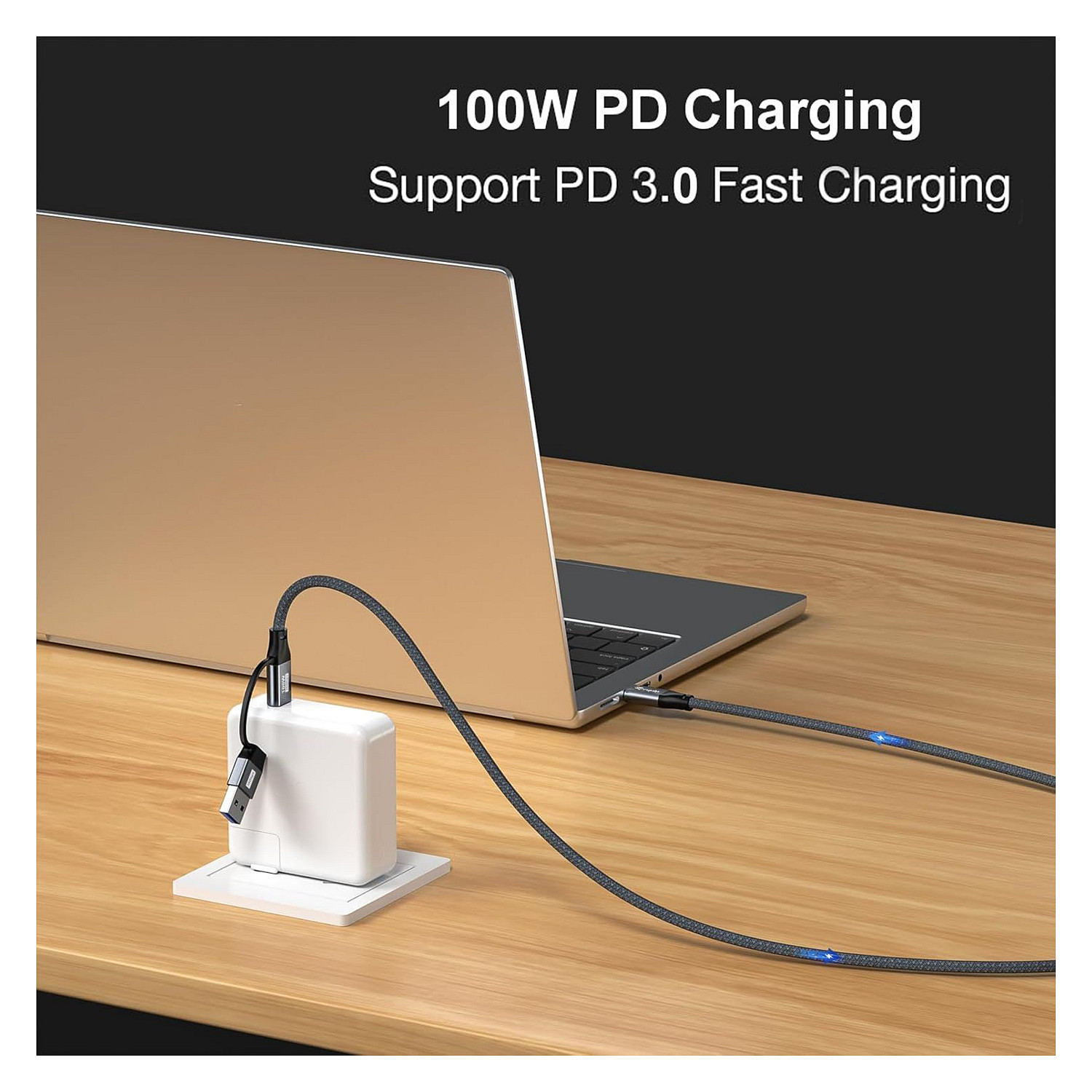 Kabel USB-C EQUIP 3.2 -> C/A St/St 1.00m 20Gbps crna boja-2