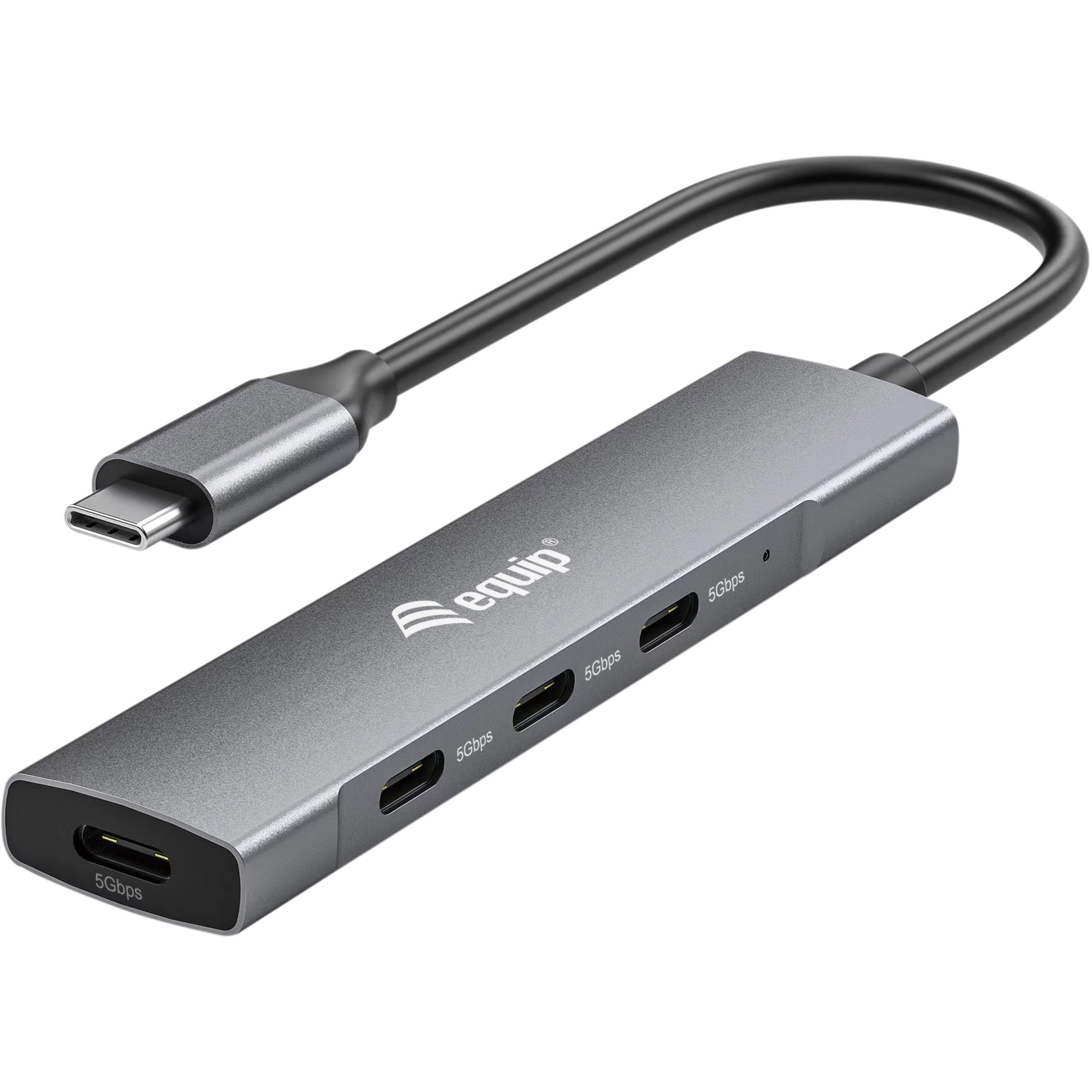USB-Hub EQUIP 4-Port 3.2/C->4x3.0 5Gbps-0