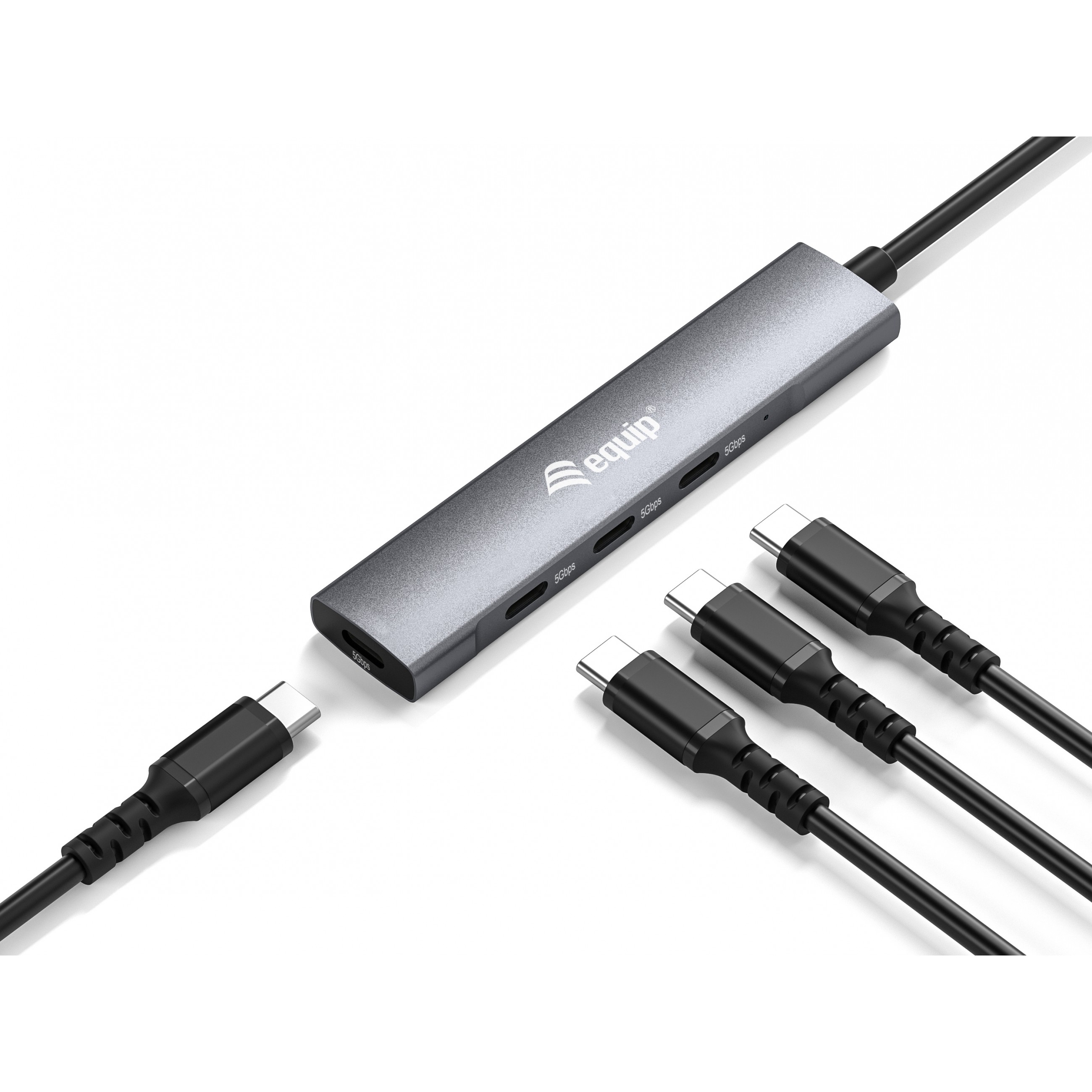 USB-Hub EQUIP 4-Port 3.2/C->4x3.0 5Gbps-2