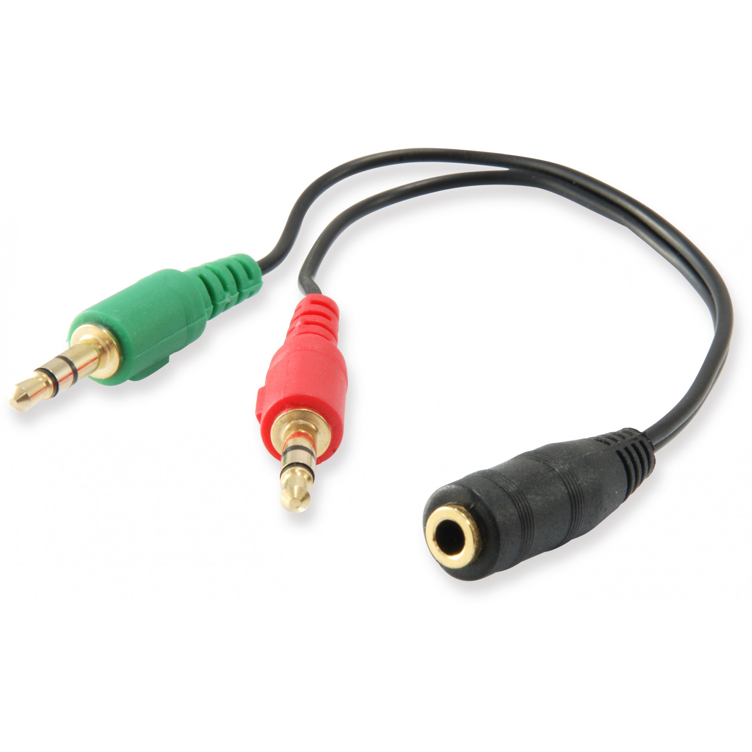 Audio kabel Splitter EQUIP 3.5mm 2x St/1x Bu-0
