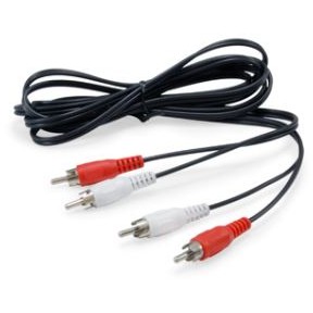 Kabel EQUIP Audiokabel 2xRCA/2xRCA St/St 2.50m-0