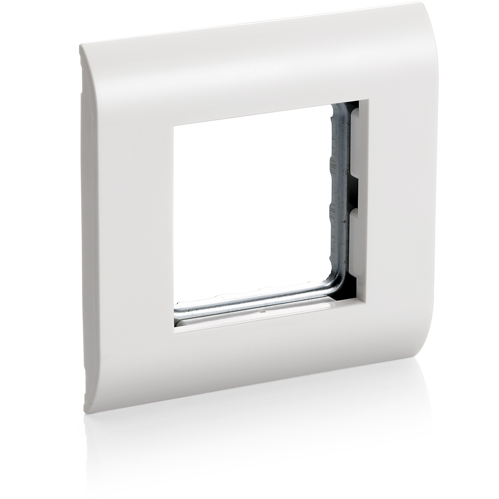 Utičnica EQUIP Unterputzdose Frontplatte French Modular 45x45 RAL9010