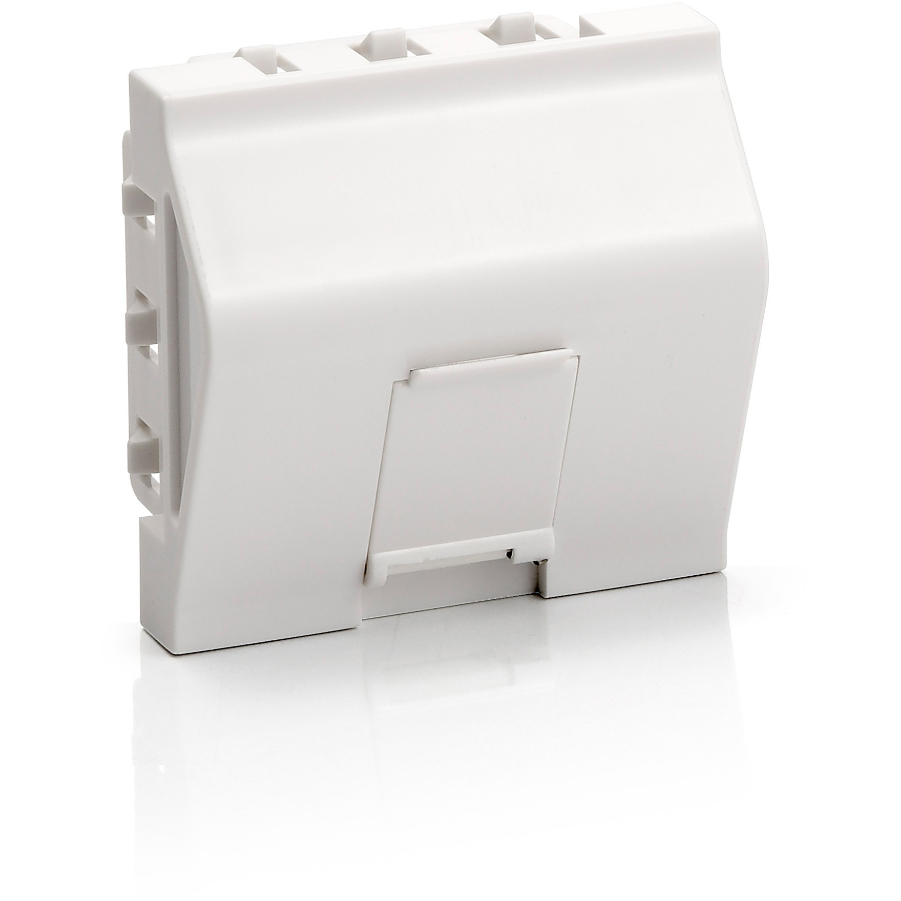 Utičnica EQUIP Unterputzdose Einsatz French 1 Keystone 45x45 RAL9010