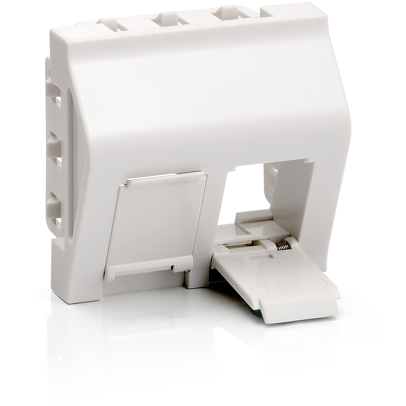 Utičnica EQUIP Unterputzdose Einsatz French 2 Keystone 45x45 RAL9010