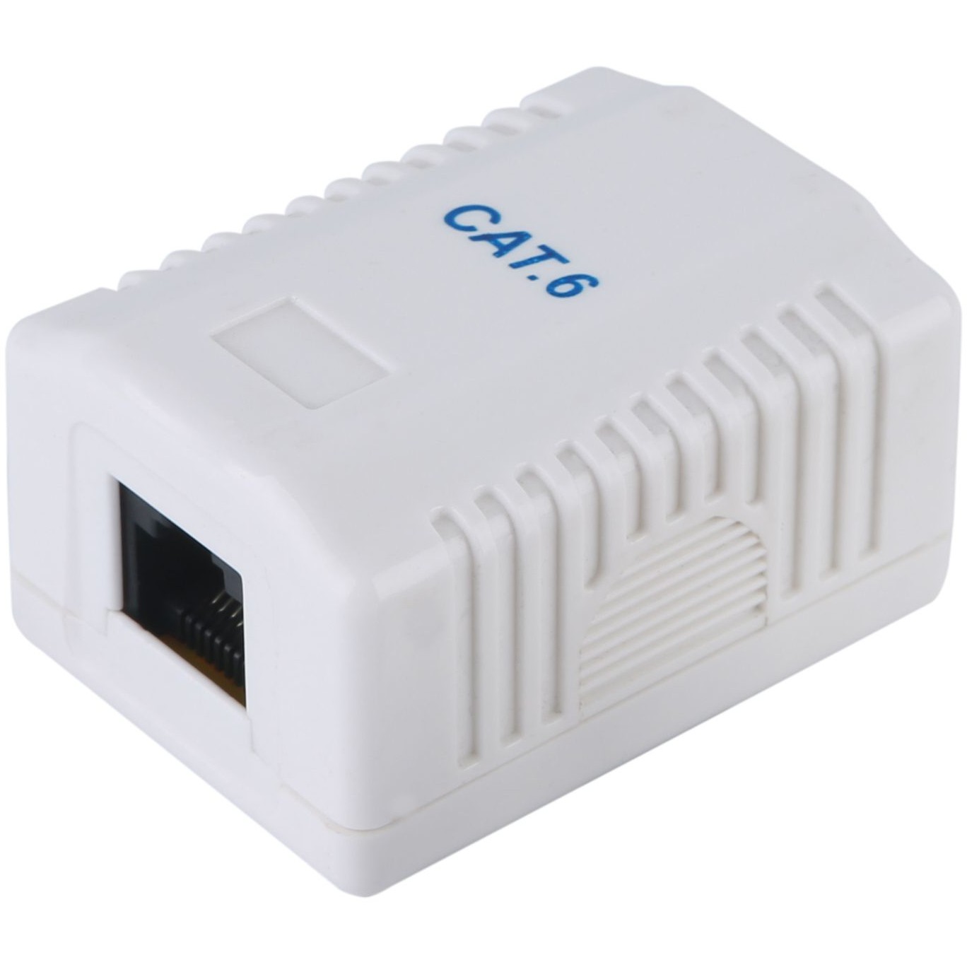 Utičnica Equip Aufputzdose Cat6 1xRJ45 UTP RAL 9010 bijela