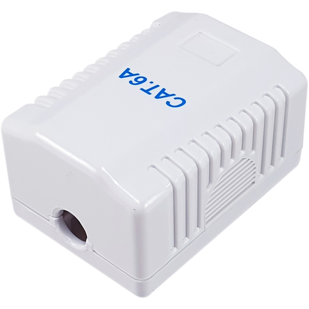 Mrežna utičnica EQUIP Cat.6A 1-Port RJ45 UTP, nadžbukna-1