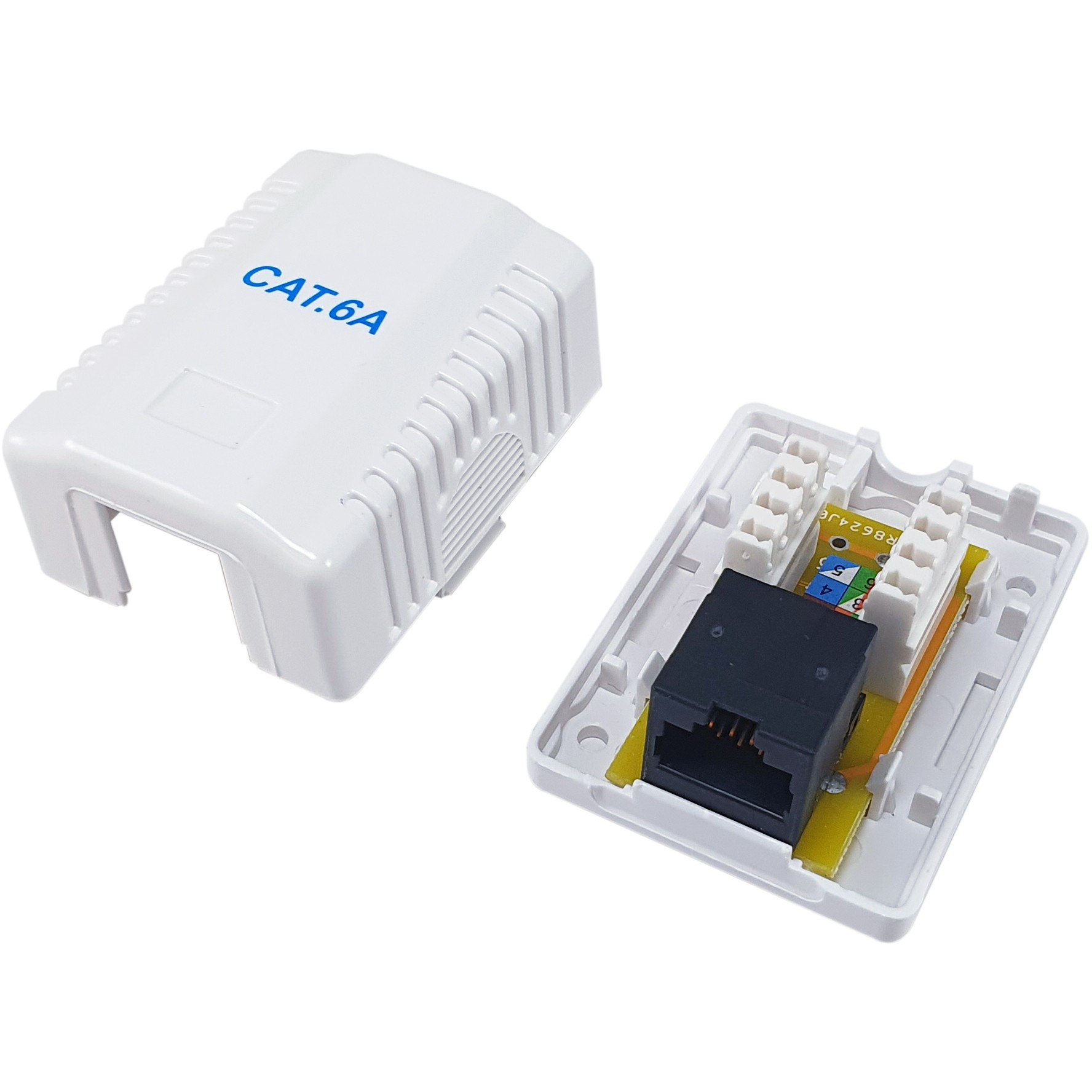 Mrežna utičnica EQUIP Cat.6A 1-Port RJ45 UTP, nadžbukna-2