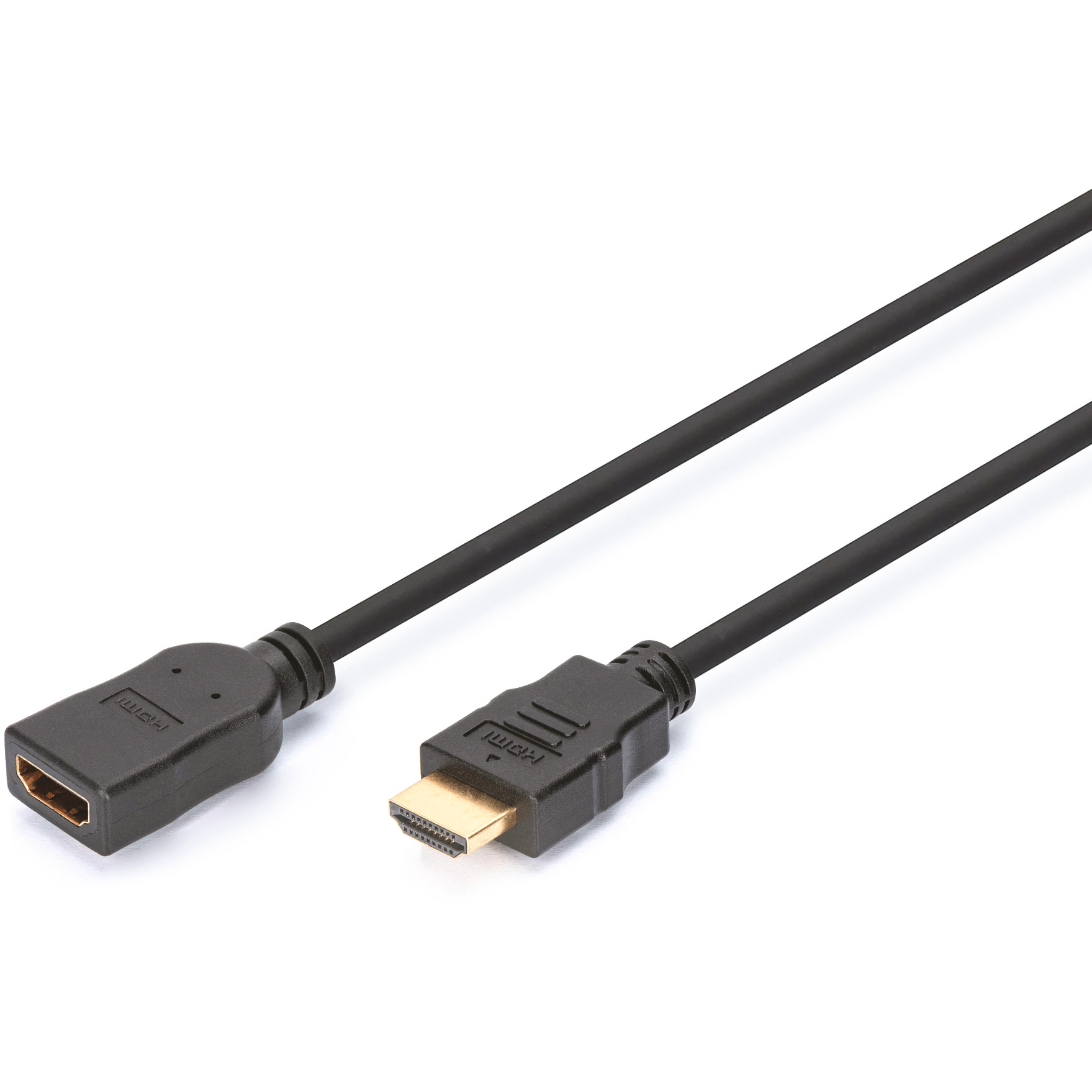 Kabel DIGITUS HDMI produžni kabel s Ethernetom 4K 2m crna boja-0