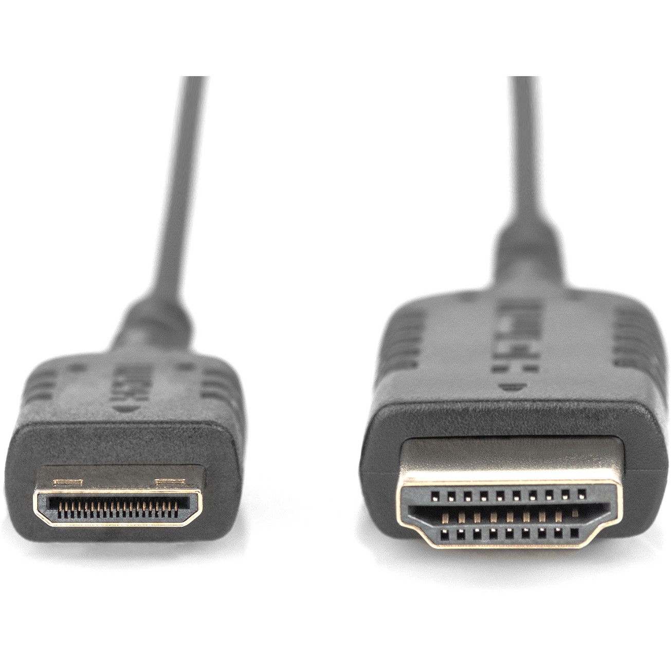 Kabel DIGITUS HDMI Anschlusskabel C-A HighFlex St/St 2.0m crna boja-2