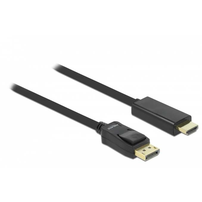Kabel DELOCK Display Port-St > HDMI-St 3m-0