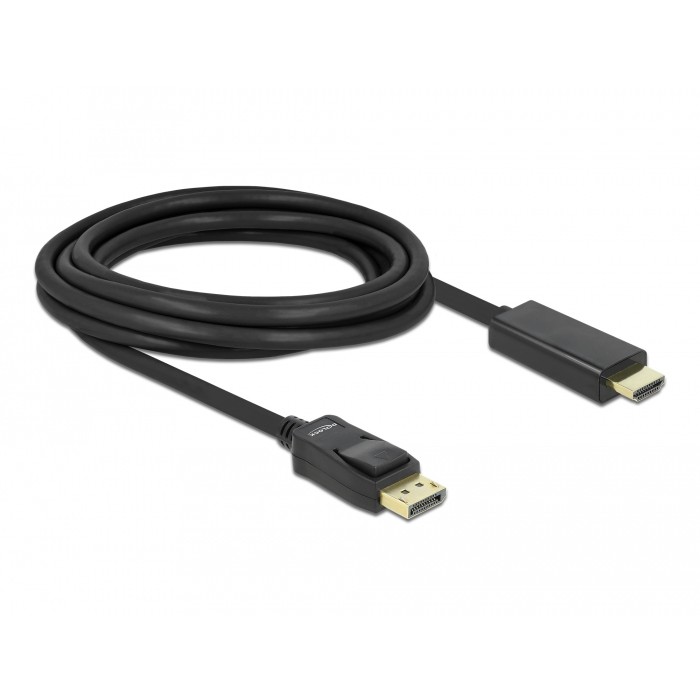 Kabel DELOCK Display Port-St > HDMI-St 3m-1