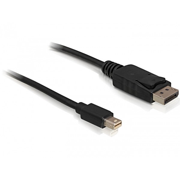 Kabel DELOCK Mini DisplayPort na DisplayPort (4K, 3m, crni)