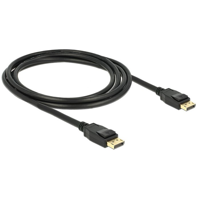 Kabel DisplayPort DELOCK 1.2 Stecker > DisplayPort Stecker 2 m crna boja