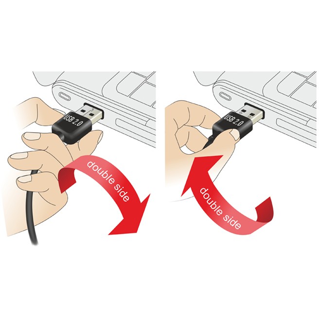 Kabel DELOCK EASY USB 2.0-A > Micro-B Stecker/Stecker 5 m-3