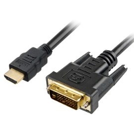 Kabel HDMI -> DVI-D SHARKOON 1m crna boja-0