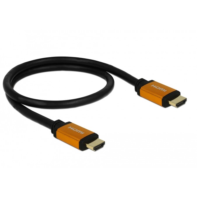 Kabel DELOCK Ultra High Speed HDMI 48 Gbps 8K 60Hz 0.5m